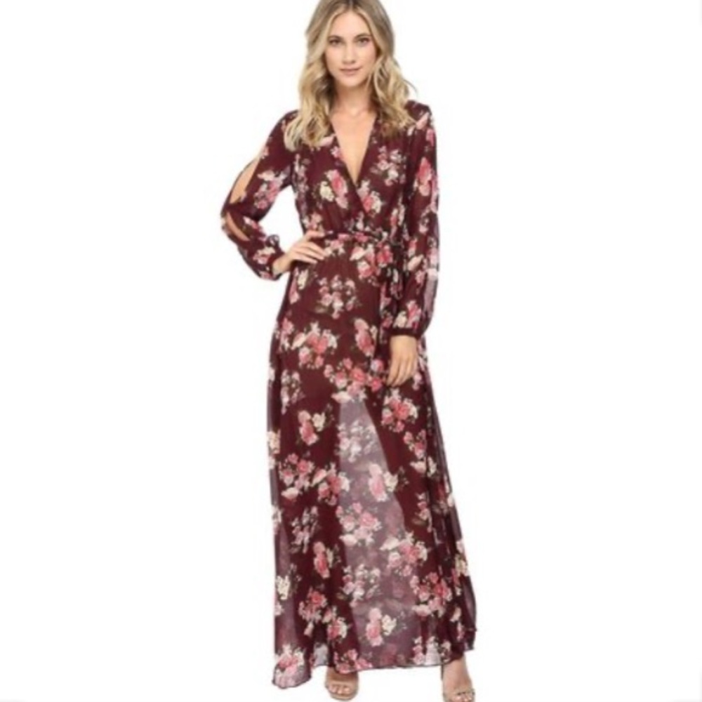 Brigitte Bailey Cold Shoulder Maxi